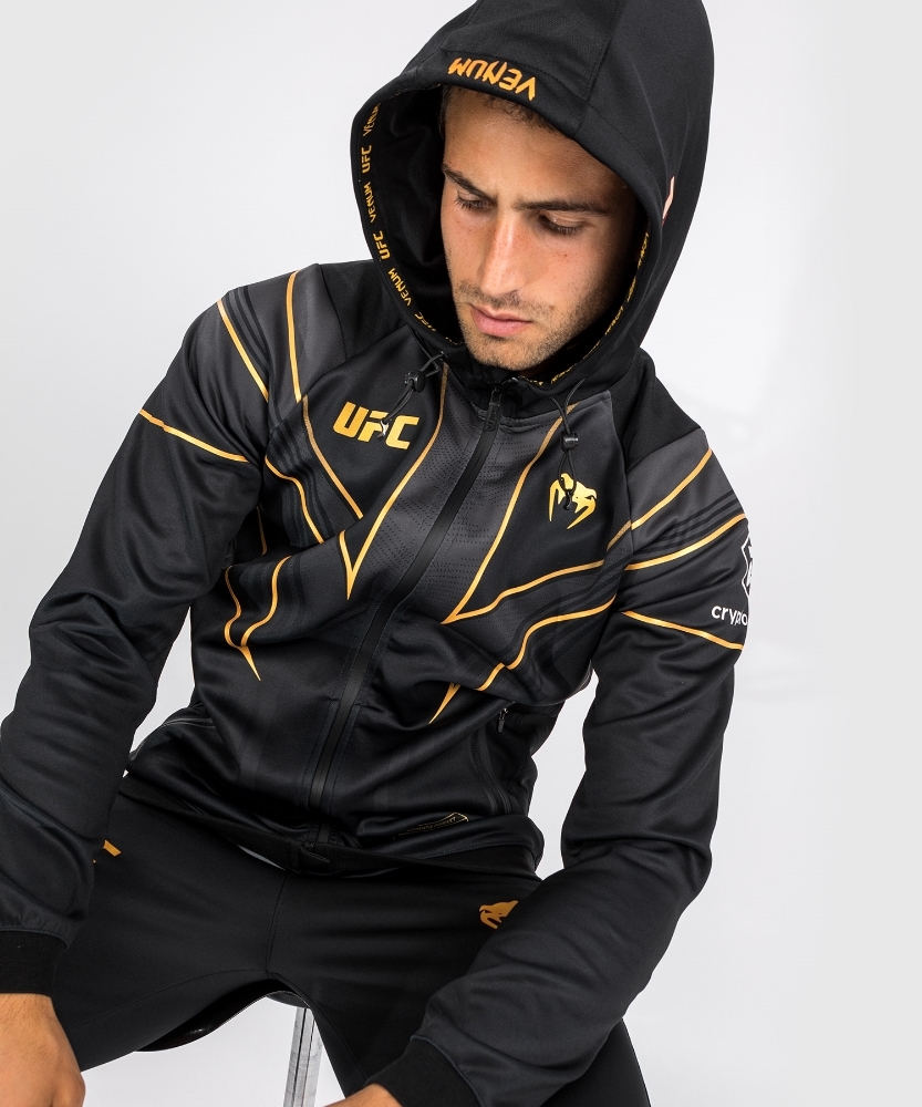 Casaco com capucho Venum UFC Authentic Adrenaline Fight Night Full Zip