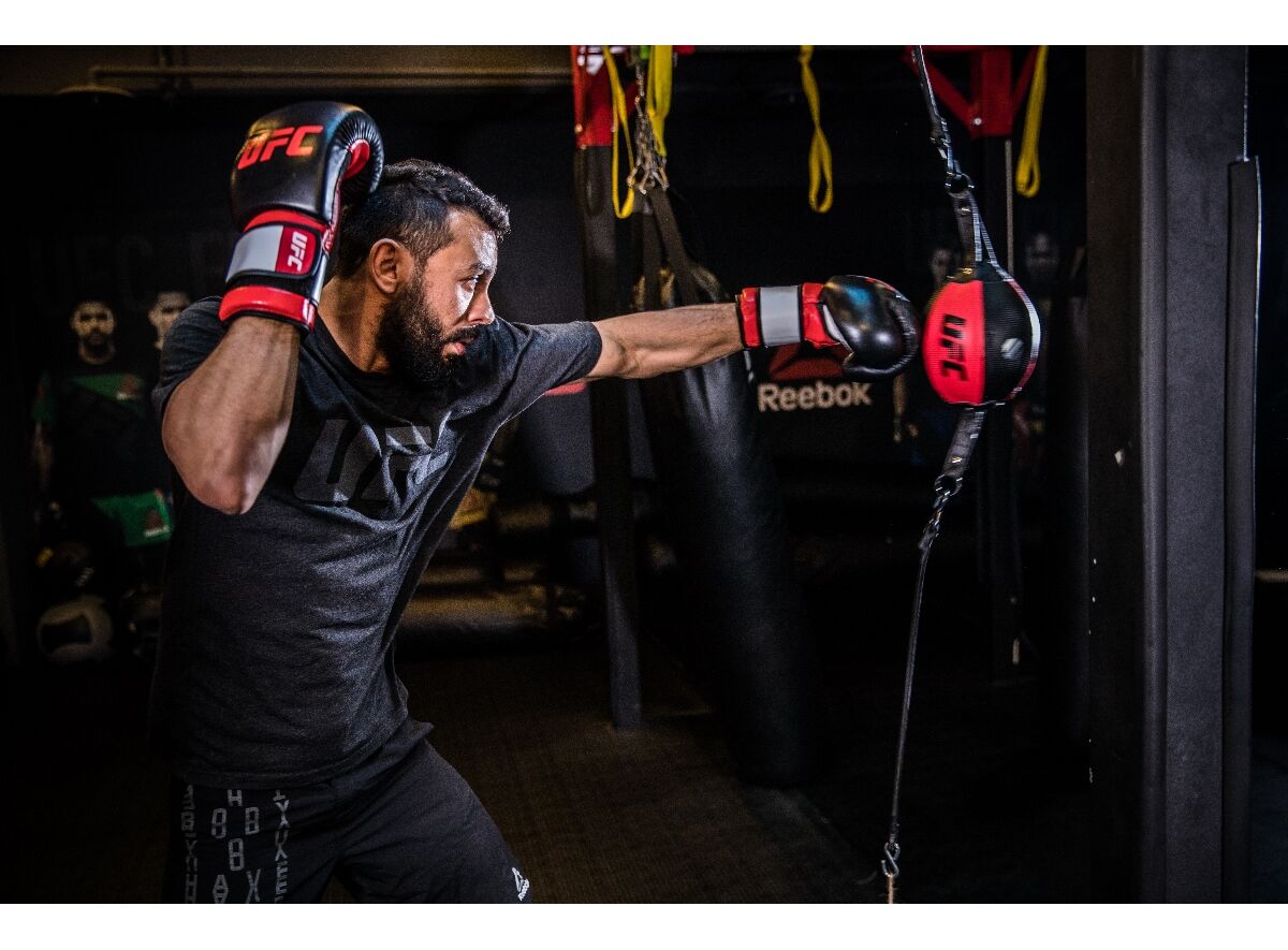 Kvittra Double End Punching Bag Boxing Striking Training Speed MMA Reflex  Ball  ASA College Florida
