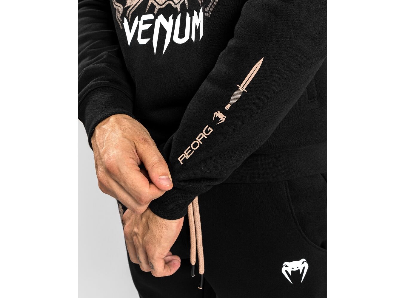 Clothes :: Sweatshirts :: Venum Reorg Hoody - Black - L - Combat Sport best  MMA Shop in Switzerland