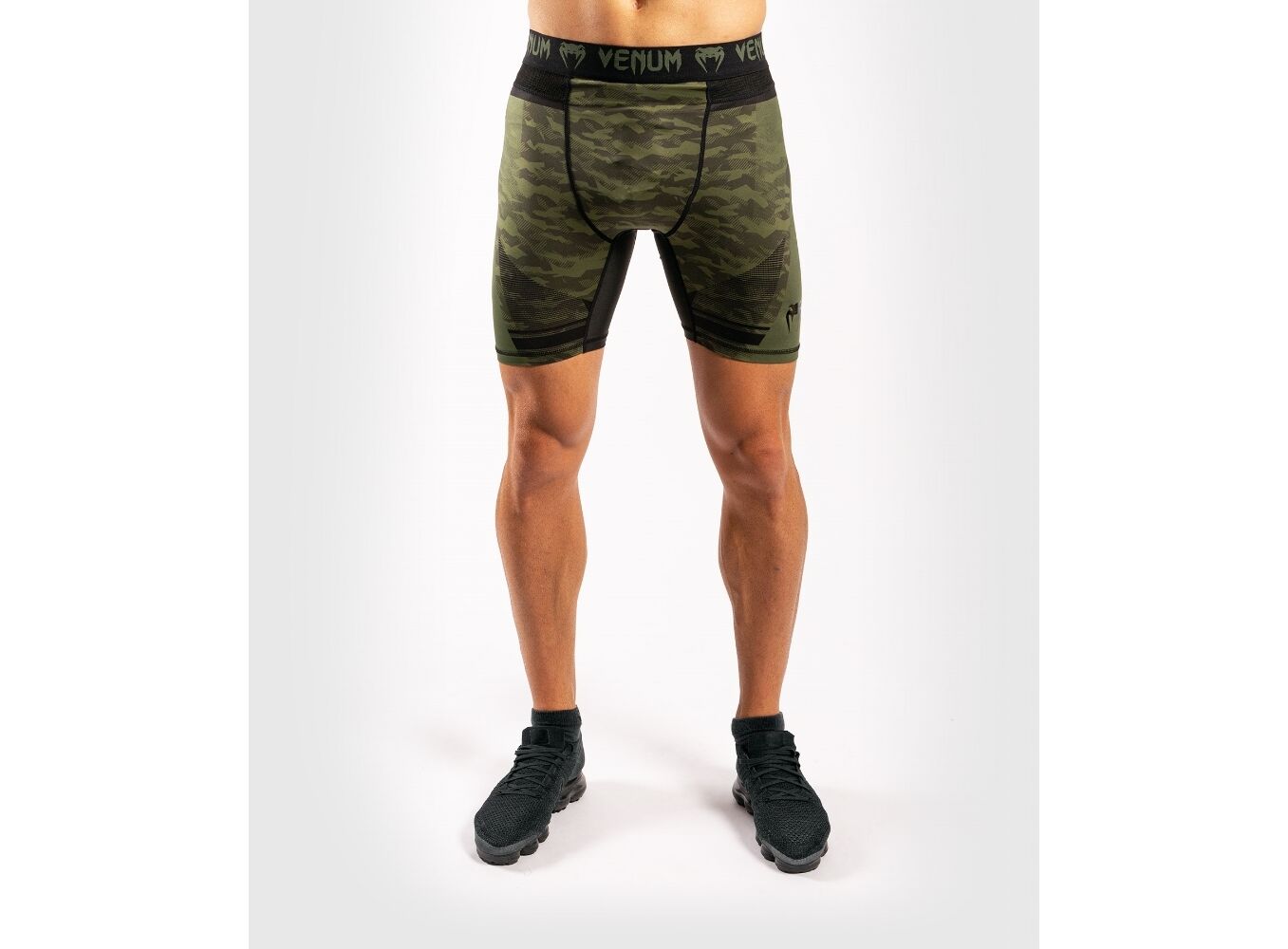 Venum Compression Shorts Trooper - Forest Camo/Black