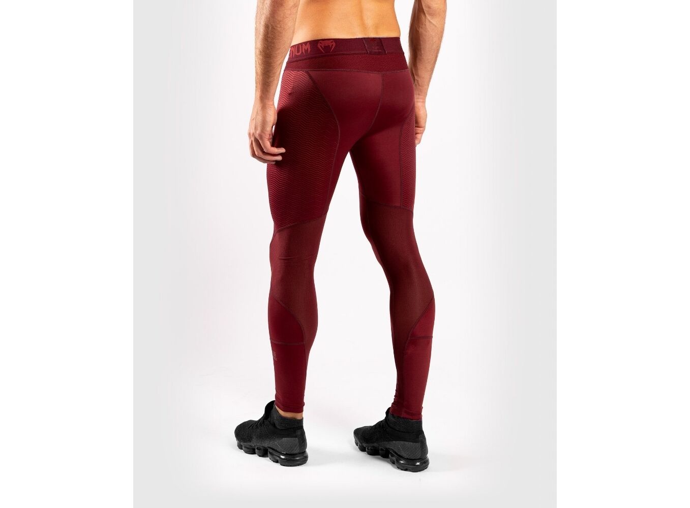 Burgundy shop running tights