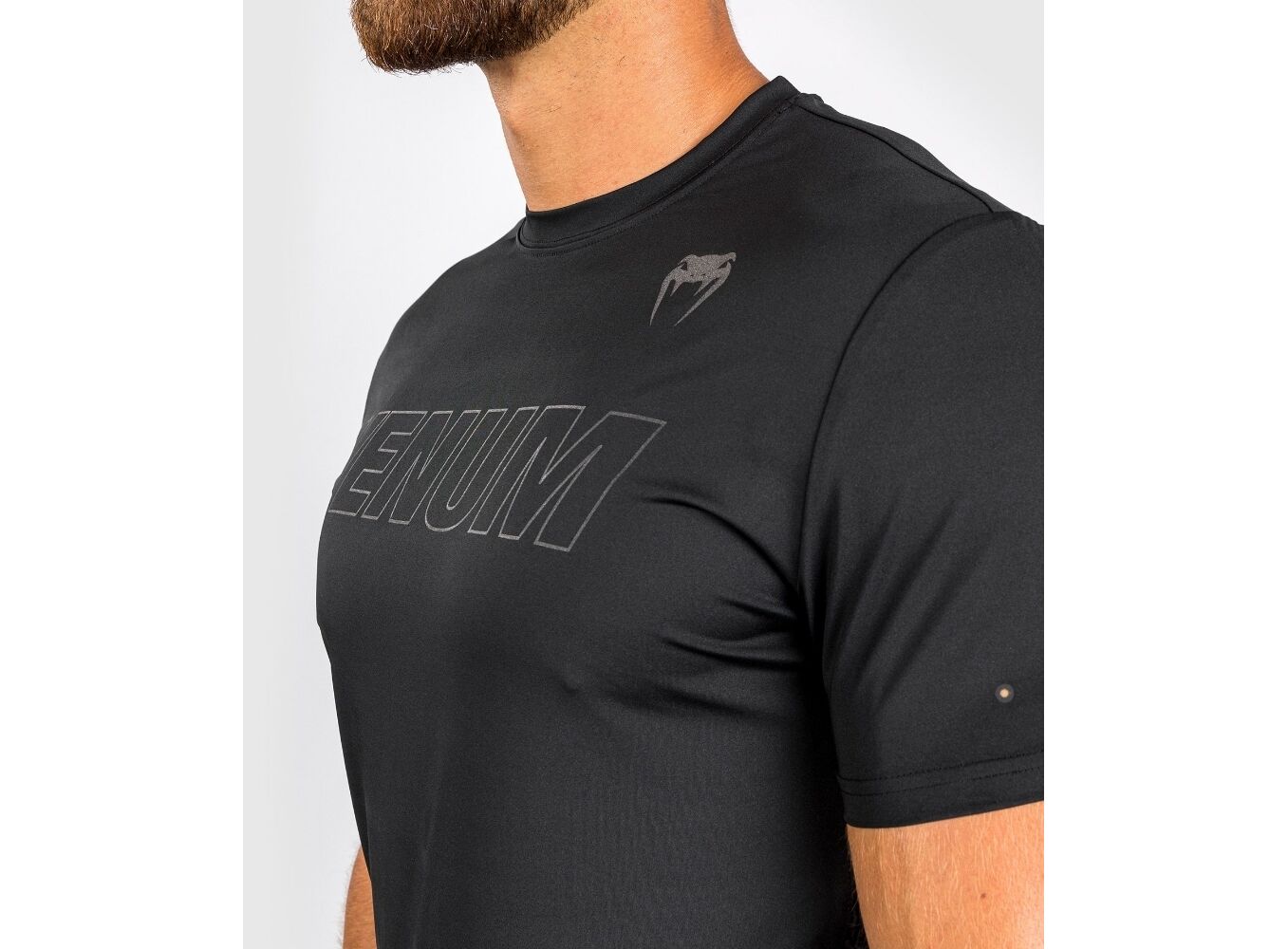 Vêtements :: T-Shirts et Polos :: Dry Tech :: Venum Classic Evo Dry Tech  T-Shirt - Black/White - S - Combat Sport best MMA Shop in Switzerland