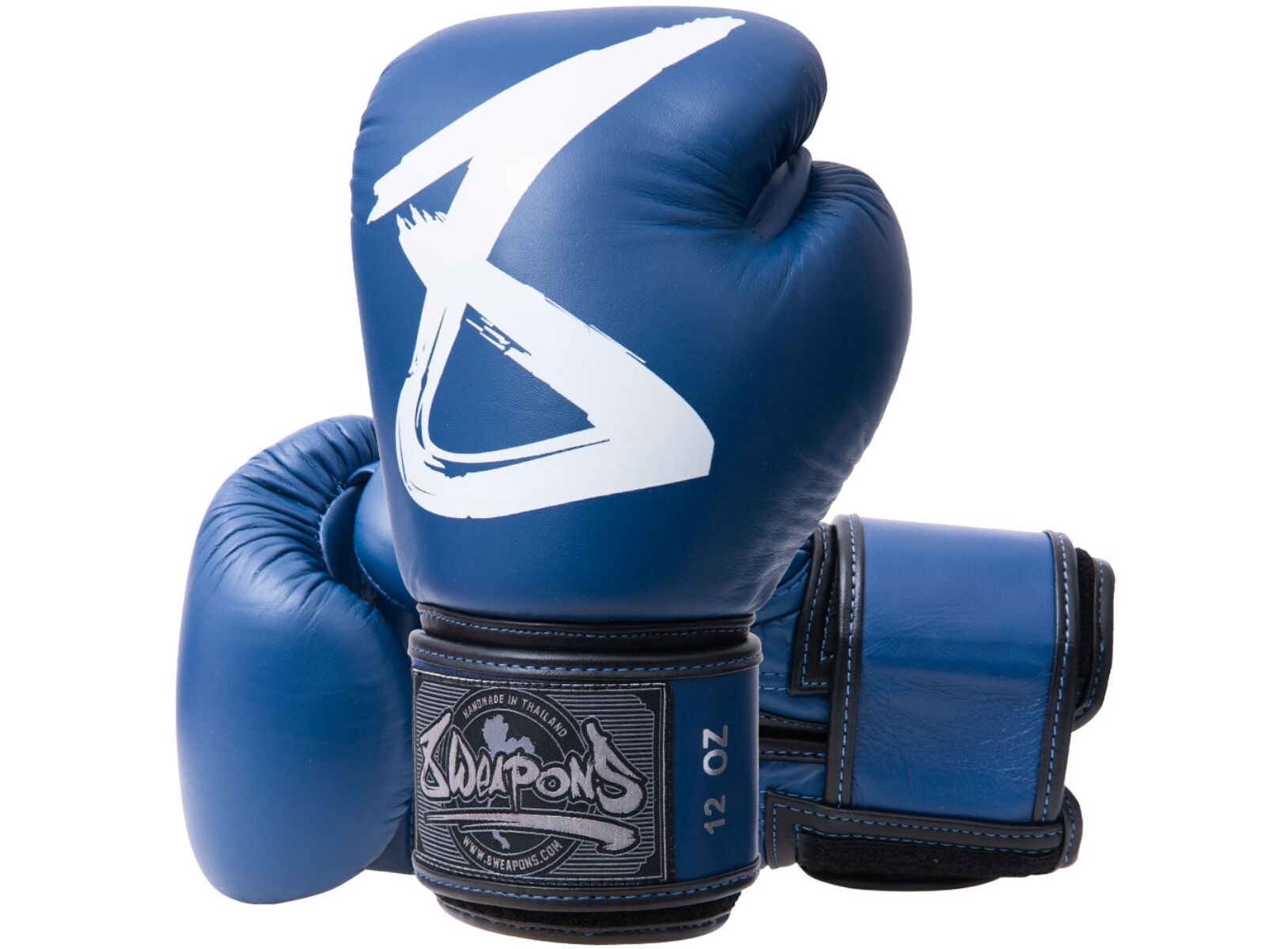 Männer Frauen Boxhandschuhe Sparring Kickboxen GYM Punching 12oz Blau 