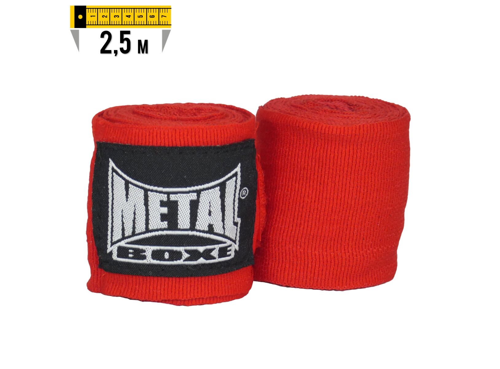 Bandage de boxe U Fit One® 2 pièces - Rouge 250 cm - Bandage de kickboxing  - Bandages