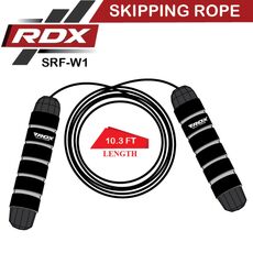 RDX Digital Calorie Burn & Workout Counter 10.3ft Adjustable Skipping Rope White