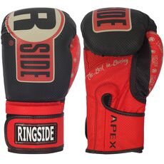 RSFTG1 BK/RD S/M-Ringside Apex Bag Gloves