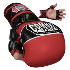 CSITG6 RED XL-Combat Sports Max Strike MMA Training Gloves