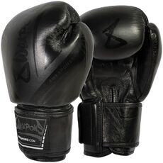 8W-8140013-1-8 WEAPONS Boxing Gloves - Shift black-matt 10 Oz