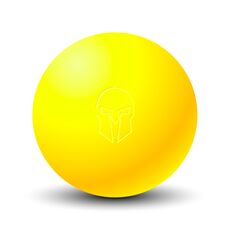 GL-7640344756183-Ebonite massage ball &#216; 7cm | Yellow
