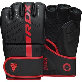 RDXGGR-F6MR-M-Grappling Gloves F6 Matte Red-M