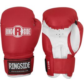 RSBG15 YTH RD/WH-Ringside Striker Youth Training Gloves