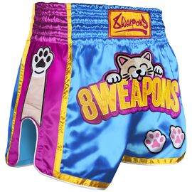 8W-8050036-5-8 WEAPONS Muay Thai Shorts - Meow Thai XXL