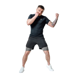 RDXMSC-T16BG-XL-MMA Shorts T16 Black/Grey-Xl