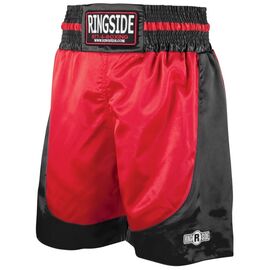 RSPST RD.BK..SMA-Ringside Pro-Style Boxing Trunks