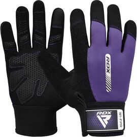 RDXWGA-W1FPR-L-RDX W1 Full Finger Gym Gloves