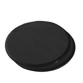 GL-7640344750396-PVC sliding discs for abdominal muscles &#216; 17.5cm (set of 2) | Black