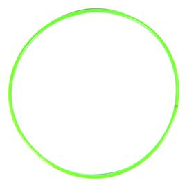 GL-7640344753649-PVC round hoop for rhythmic gymnastics &#216; 80cm | Green