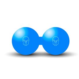 GL-7649990879932-Double massage ball in ebonite &#216; 13cm | Blue