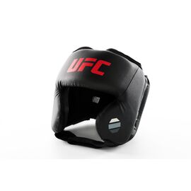 UHK-69759-UFC Open Face Training Head Gear-BK