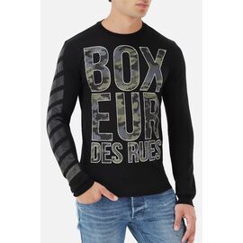 BXM2000261AS-BC-M-L/S T-Shirt With Prints