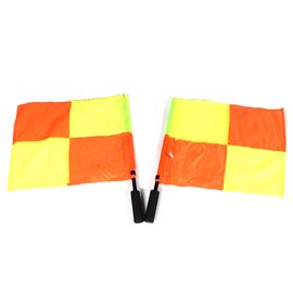 GL-7640344754141-Flags for judge / referee checkered (set of 2) + bag