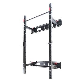 GL-7649990755274-Foldable wall rack station for cross training in steel