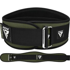 RDXWBE-RX3AG-S-Weight Lifting Belt Eva Curve Rx3 Army Green-S