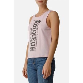 BTW3303229CCPINKL-Basic Tank Top With Front Logo