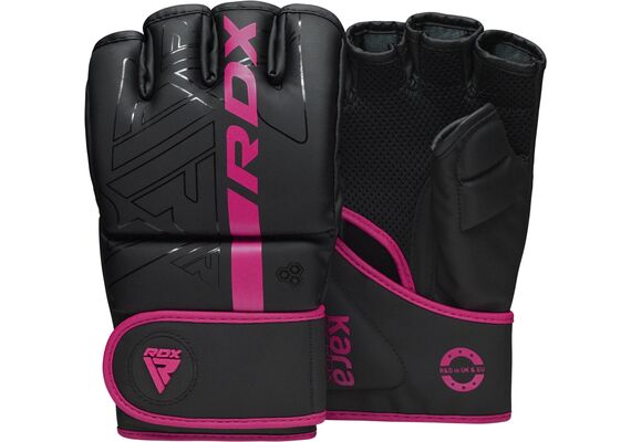 RDXGGR-F6MP-L-Grappling Gloves F6 Matte Pink-L