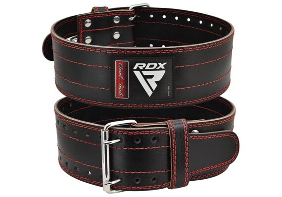 RDXWPB-RD1R-L-Weight Lifting Power Belt Rd1 Red-L