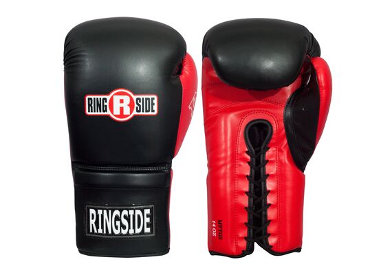 RSMFTGS BLACK16OZ-Ringside IMF Tech Sparring Boxing Gloves