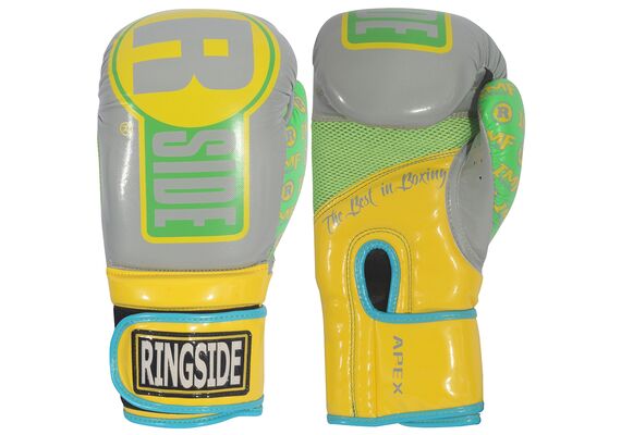 RSFTG1 YE/GN L/XL-Ringside Apex Bag Gloves