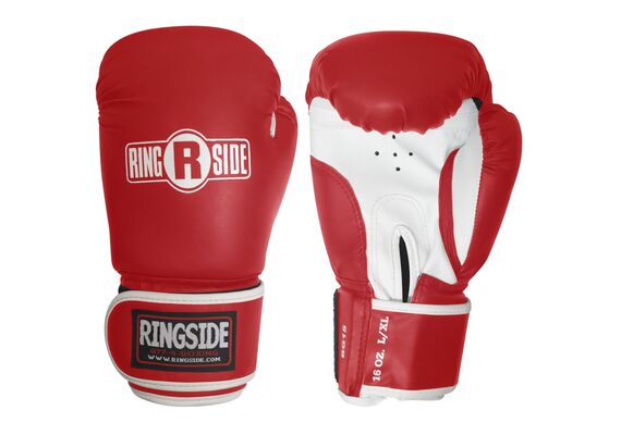 RSBG15 RD/WH S/M-Ringside Striker Training Gloves