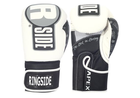 RSFTG1 WH/BK L/XL-Ringside Apex Bag Gloves