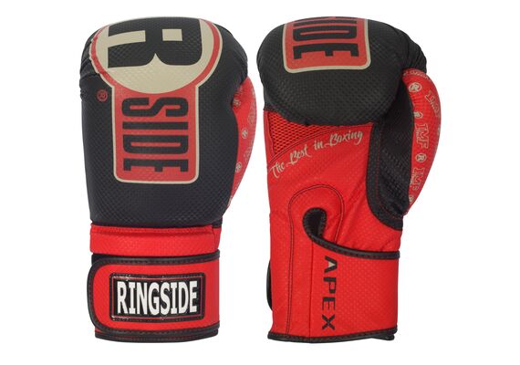 RSFTG1 BK/RD L/XL-Ringside Apex Bag Gloves