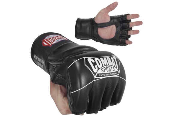 CSIFG3S BLACKXL-Combat Sports Pro Style MMA Gloves