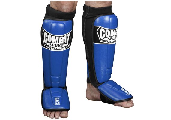 CSISIG 9 BLUE XL-Combat Sports Pro-Style MMA Shin Guards