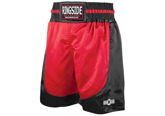 RSPST RD.BK..SMA-Ringside Pro-Style Boxing Trunks