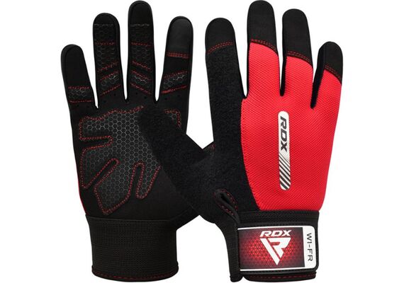 RDXWGA-W1FR-L-RDX W1 Full Finger Gym Gloves