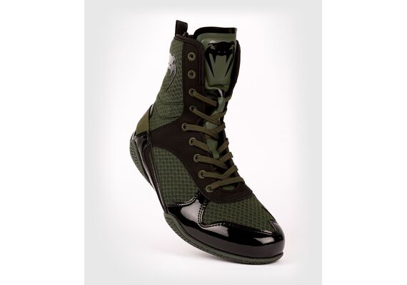 VE-03681-015-14-Venum Elite Boxing Shoes &#150; Khaki - 48 (US 14)
