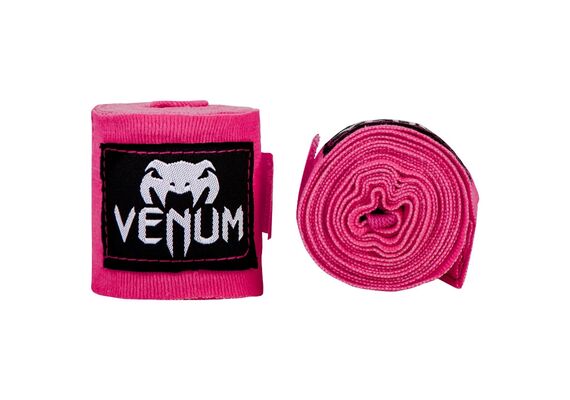 VE-0430-017-Venum Kontact Boxing Handwraps - 2.5m - Neo Pink