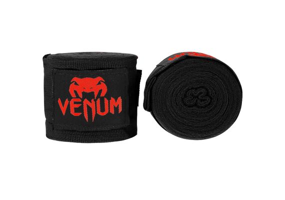 VE-0430-100-Venum Kontact Boxing Handwraps - 2.5m - Black/Red