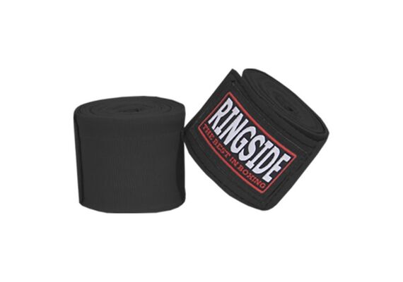 RSMHW10 BLACK-Ringside Mexican-Style Boxing Handwraps - 4,5m