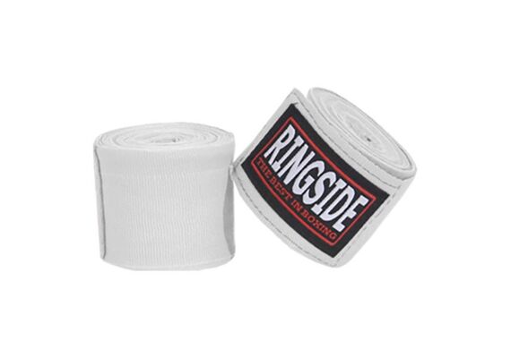 RSMHW10 WHITE-Ringside Mexican-Style Boxing Handwraps - 4,5m