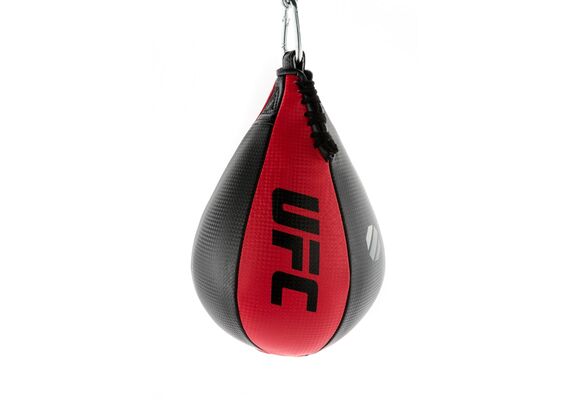 UHK-69752-&quot;UFC Maya PU Speed Bag-BK/RD,10&quot;&quot;x7&quot;&quot;&quot;