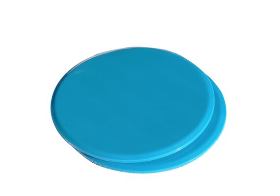 GL-7640344750389-PVC sliding discs for abdominal muscles &#216; 17.5cm (set of 2) | Blue
