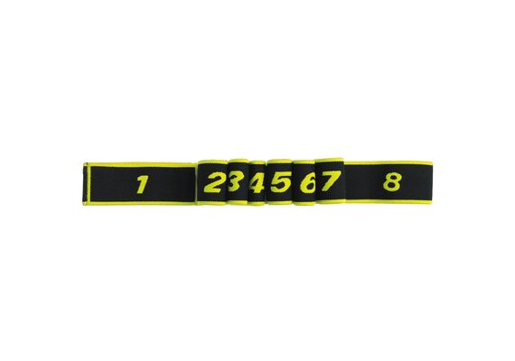 GL-7640344751300-Polyester elastic band with different resistances | Yellow