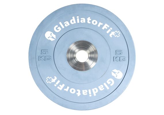 GL-7640344752345-Rubber coated competition disc &#216; 51mm | 5 KG