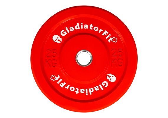 GL-7649990879604-Olympic color disc with rubber coating &#216; 51mm | 25 KG