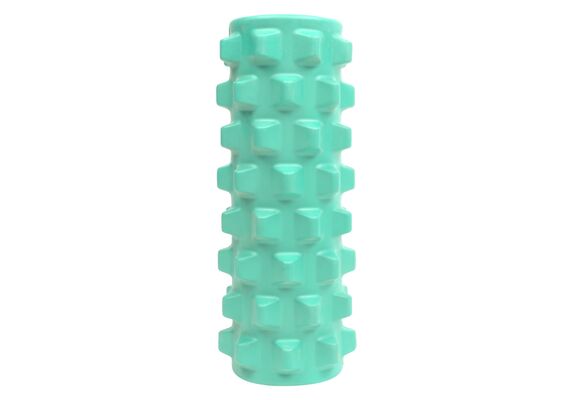 GL-7640344750433-33cm foam massage roller with &#216; 14cm spikes | Green